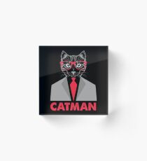 Catman Acrylic Block