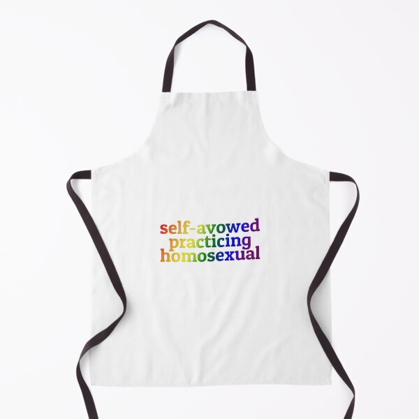 Item preview, Self-Avowed Practicing Homosexual (Rainbow) designed and sold by kellie-thomas.