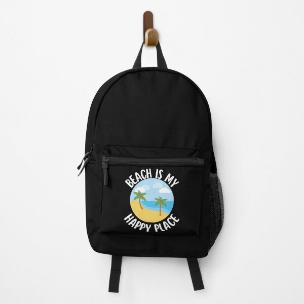 Item preview, Beach Happy Place Typography Beach Quotes For Happiness designed and sold by chetan786.