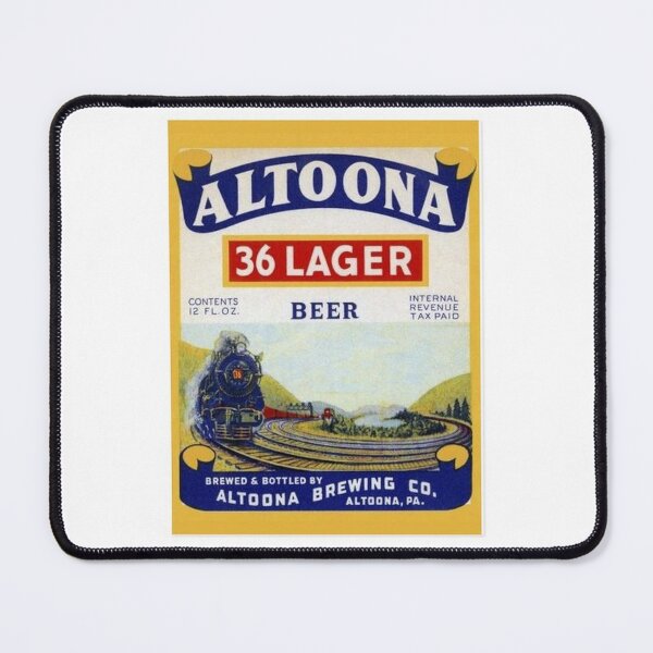 Item preview, Altoona 36 Lager Beer designed and sold by uniquenostalgia.