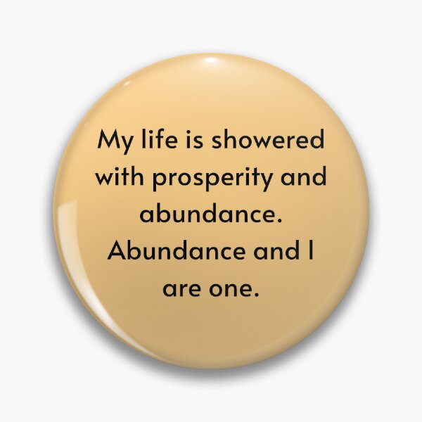 Item preview, My Life Is Showered With Prosperity - Manifest Abundance designed and sold by Manifest-Life.