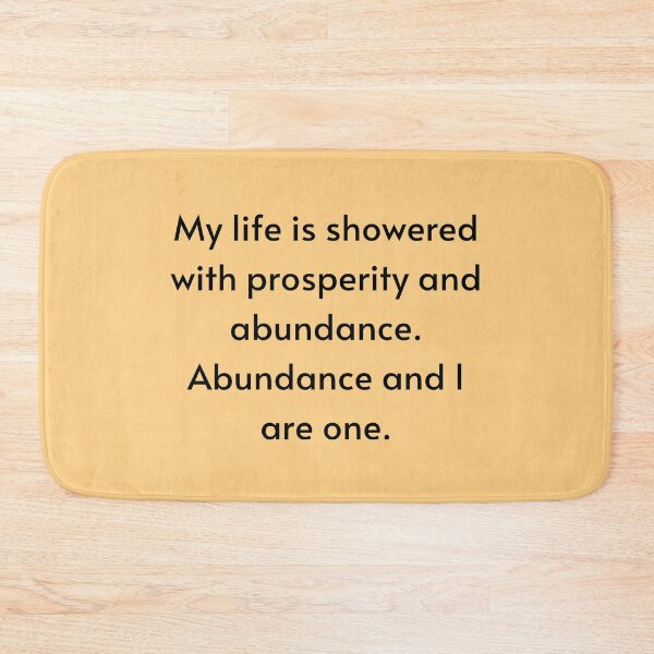 Item preview, My Life Is Showered With Prosperity - Manifest Abundance designed and sold by Manifest-Life.