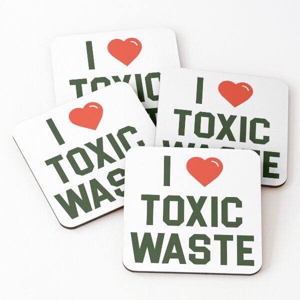 Item preview, I Love Toxic Waste ● Chris Knight Real Genius Fan Art designed and sold by ourkid.