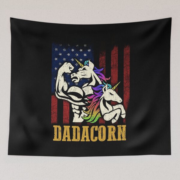 Item preview, Dad Unicorn designed and sold by tranhungtdu.
