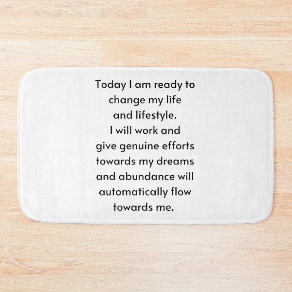 Item preview, I Am Ready To Change My Life - Manifest Abundance designed and sold by Manifest-Life.