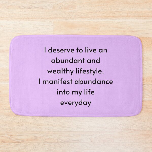 Item preview, I Manifest Abundance - Manifest Abundance designed and sold by Manifest-Life.