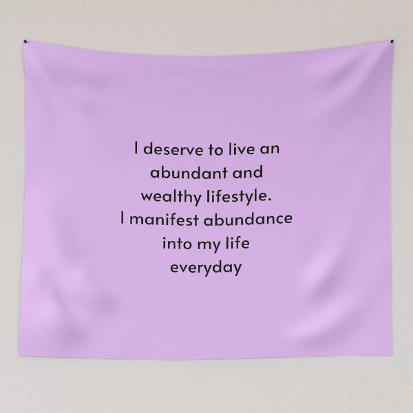Item preview, I Manifest Abundance - Manifest Abundance designed and sold by Manifest-Life.