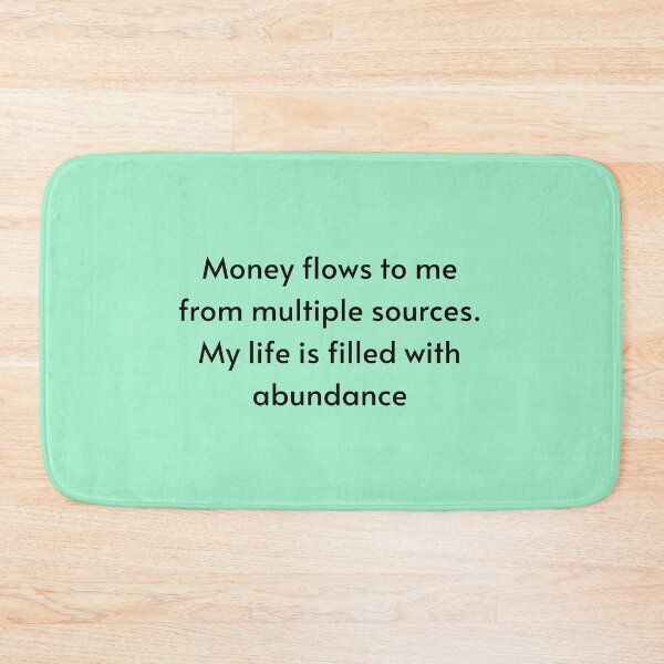 Item preview, Money Flows To Me - Manifest Abundance designed and sold by Manifest-Life.