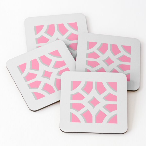 Item preview, Breeze Block Three Pink designed and sold by Owen1976.