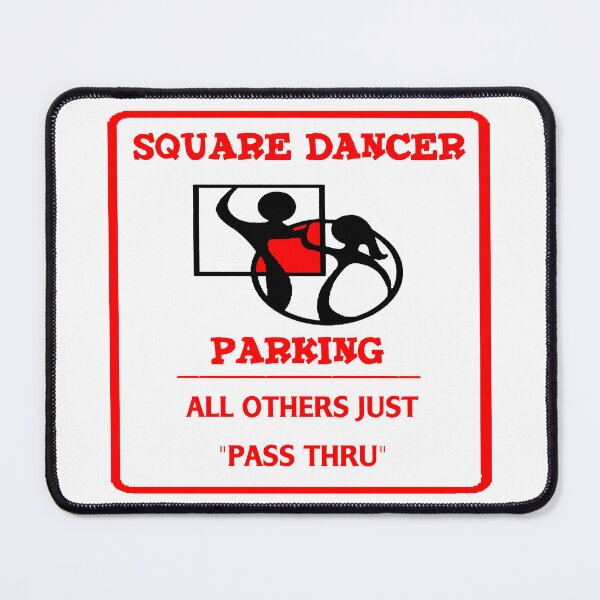 Item preview, SQD Parking designed and sold by Square Dancing Gifts & Merchandise.