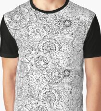 Black and white Graphic T-Shirt