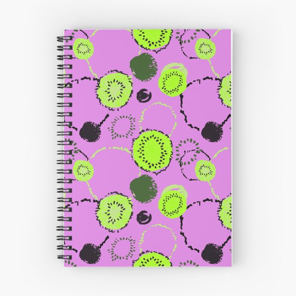 Item preview, Kiwi Fruit Lime-Green Pattern On Pink designed and sold by DEC02.