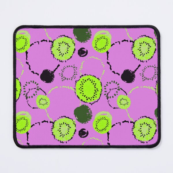 Item preview, Kiwi Fruit Lime-Green Pattern On Pink designed and sold by DEC02.