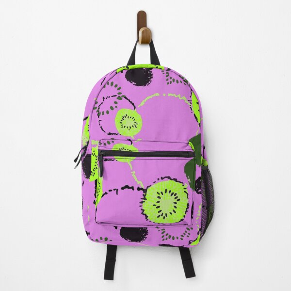 Item preview, Kiwi Fruit Lime-Green Pattern On Pink designed and sold by DEC02.