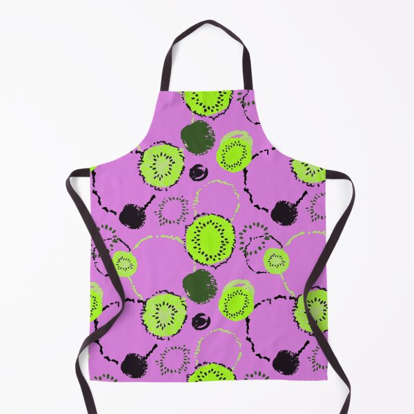 Item preview, Kiwi Fruit Lime-Green Pattern On Pink designed and sold by DEC02.