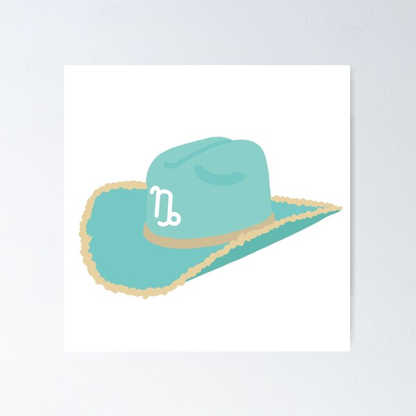 Item preview, capricorn cowgirl hat designed and sold by Camille Albers.