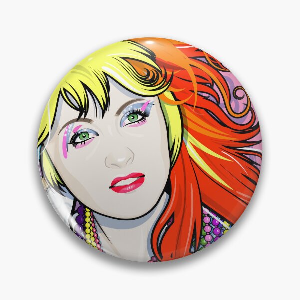 Item preview, Cyndi, AMAs, Retro Portrait designed and sold by Cre80s.