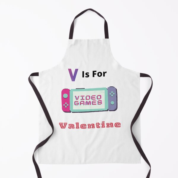 Item preview, V is For Video Games Valentine - funny T-Shirts Quotes designed and sold by Designspot2020.