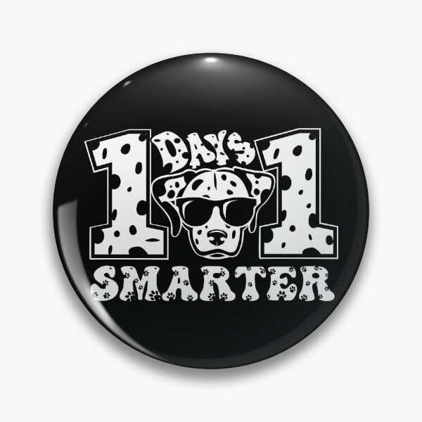 Item preview, 101 Days Of School Dalmatian Dog 100 Days Smarter Teacher designed and sold by PODgraphics.