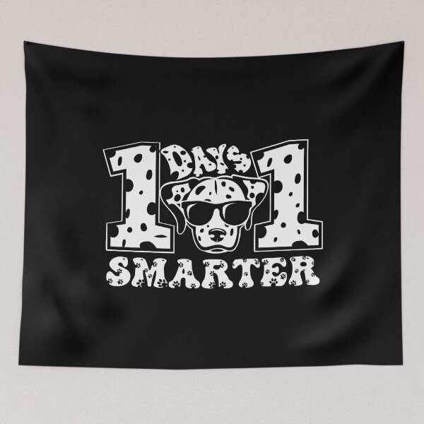 Item preview, 101 Days Of School Dalmatian Dog 100 Days Smarter Teacher designed and sold by PODgraphics.
