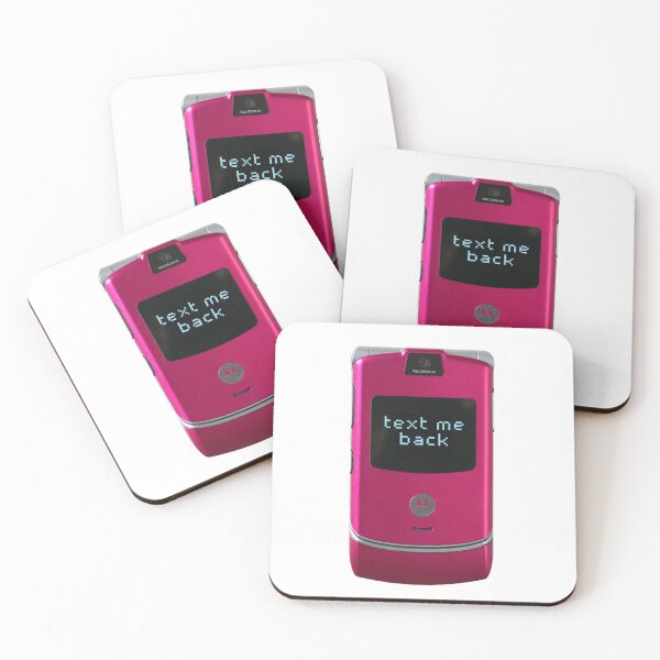 Item preview, pink flip phone 2000s aesthetics designed and sold by forkmuddies.