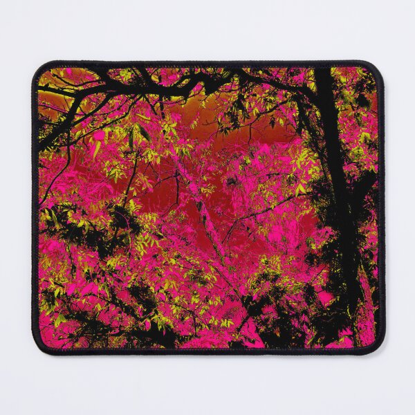 Item preview, The magic forest in hot-pink black yellow by Iritof designed and sold by iritof.