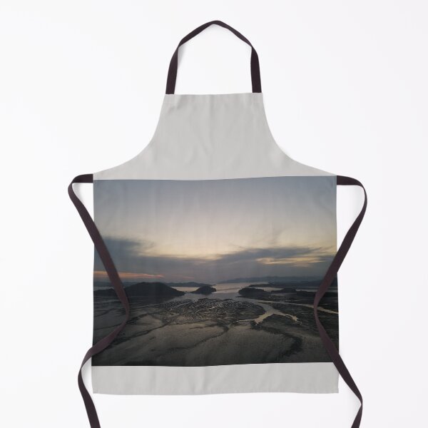Item preview, Beautiful Sunset on the mudflats of Jungsan-ri, Goheung, South Korea's southern coast,captured by drone designed and sold by human8891.