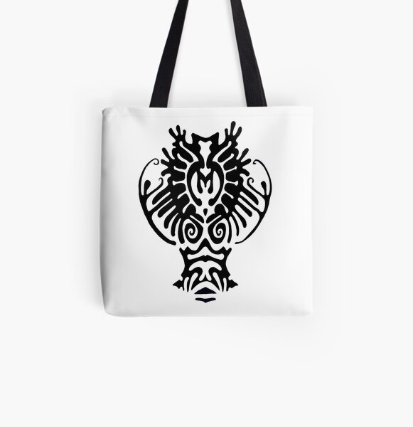 This is a cracy deer All Over Print Tote Bag