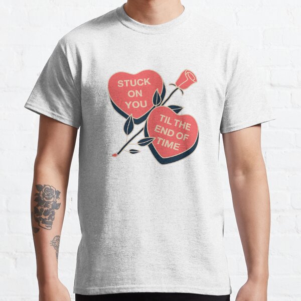 Stuck on You Lyrics, Stuck on You Till The End of Time, Valentines Day  Special Gift,  Kids T-Shirt for Sale by graphic-genie