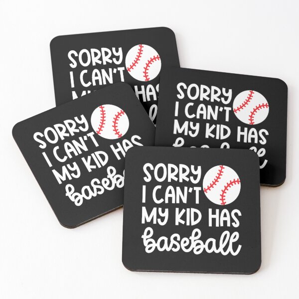 Item preview, Baseball Mom Gift T-ShirtSorry I Can't My Kid Has Baseball Mom Dad Cute Funny T-Shirt_by GlimmerDesigns_ designed and sold by shophanhanh.