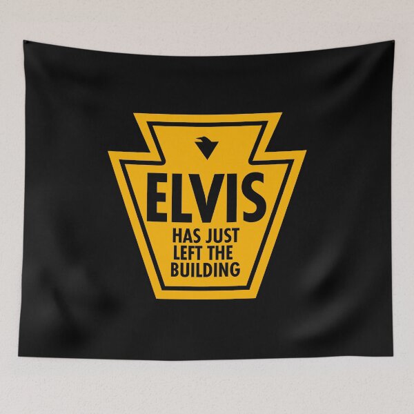 Item preview, ELVIS HAS JUST LEFT THE BUILDING! (*ORIGINAL DESIGN*) designed and sold by crowbarr.
