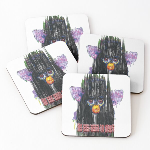 Item preview, Cursed Furby- ¿Quieres jugar? designed and sold by Nutmeg-Emporium.