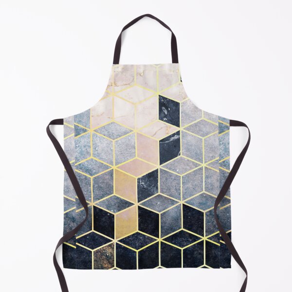 Item preview, Blue & Gold Modern Geometric designed and sold by newburyboutique.
