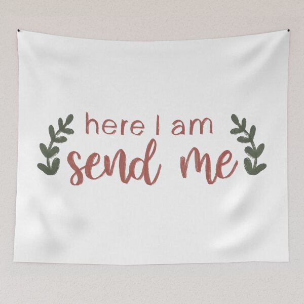 Item preview, Here I am. Send me designed and sold by Handdrawnbyzoe.