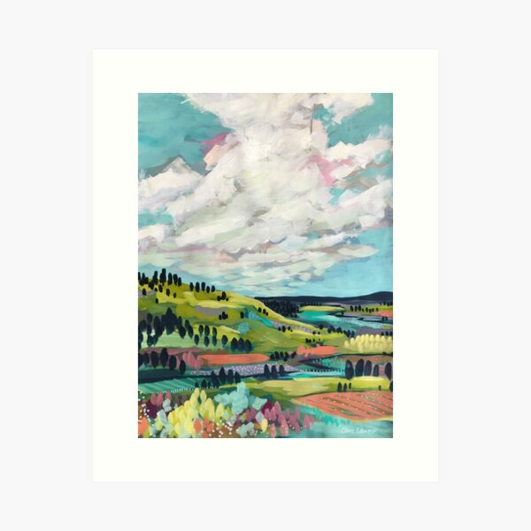 Where the Wildflowers Grow Art Print