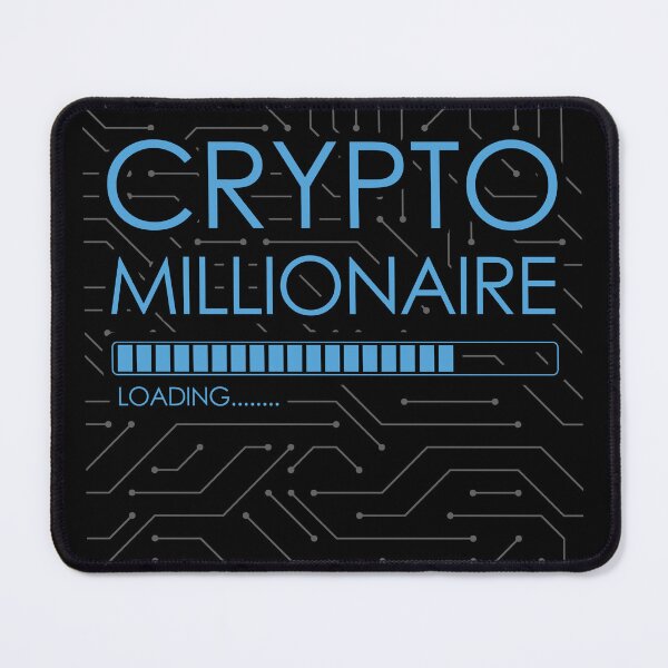 Item preview, Crypto Millionaire Loading Funny Design For Crypto Trader / Investor designed and sold by trendyzcom.