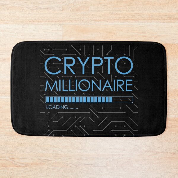 Item preview, Crypto Millionaire Loading Funny Design For Crypto Trader / Investor designed and sold by trendyzcom.