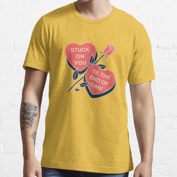 Stuck on You Lyrics, Stuck on You Till The End of Time, Valentines Day  Special Gift,  Kids T-Shirt for Sale by graphic-genie