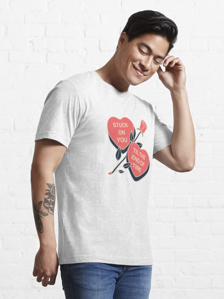 Stuck on You Lyrics, Stuck on You Till The End of Time, Valentines Day  Special Gift,  Kids T-Shirt for Sale by graphic-genie