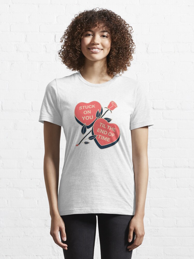 Stuck on You Lyrics, Stuck on You Till The End of Time, Valentines Day  Special Gift,  Kids T-Shirt for Sale by graphic-genie