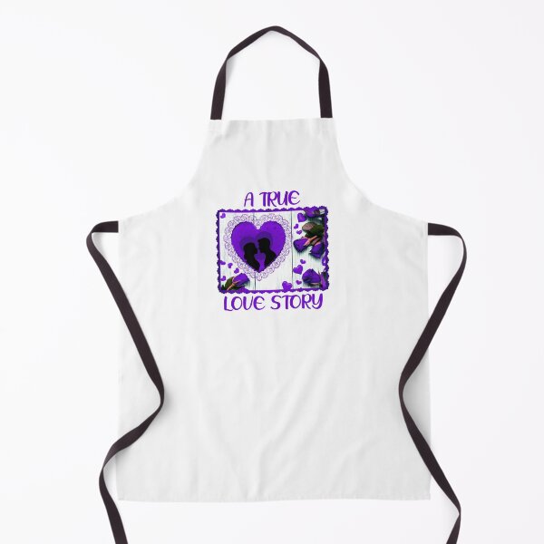 Item preview, A True Love Story - Classic Purple Roses Valentine designed and sold by PawsitiveMum.