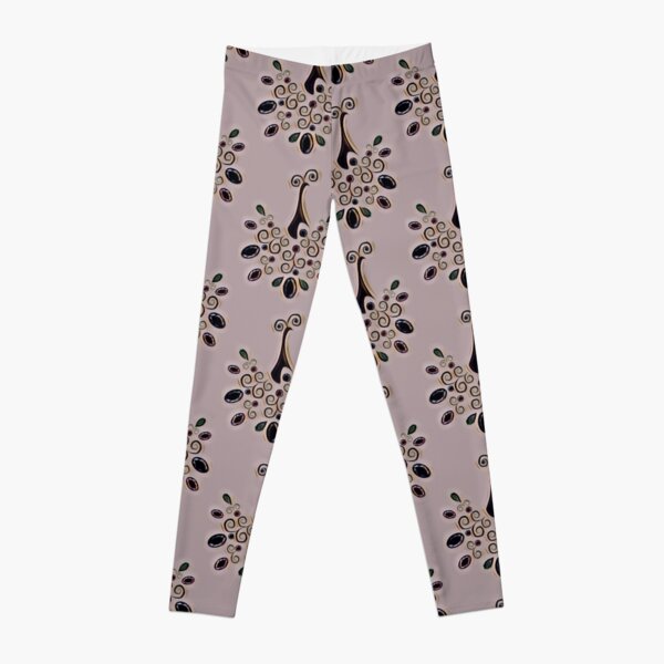 Peacock pattern Leggings