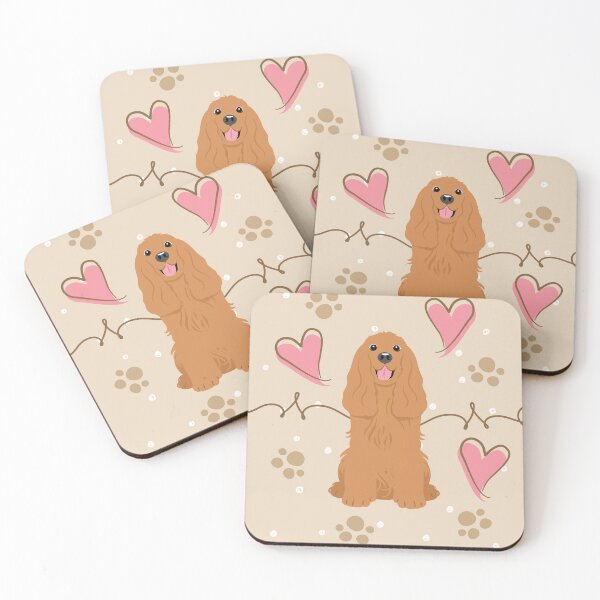 Item preview, Love Golden Cocker Spaniel designed and sold by Lulupainting.