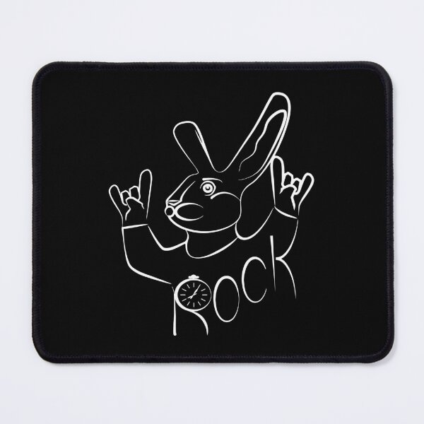 Item preview, Rock Rabbit (white print) designed and sold by Aceofspace3000.