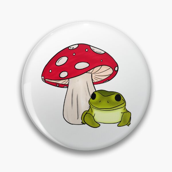 Item preview, Frog and mushroom  designed and sold by Tree-Vega.