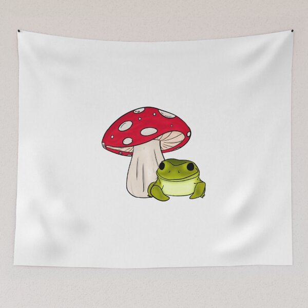 Item preview, Frog and mushroom designed and sold by Tree-Vega.