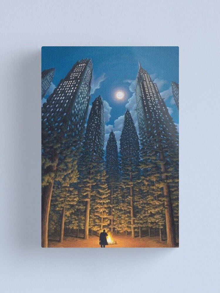 rob gonsalves painting" Canvas for by matthewblackb Redbubble