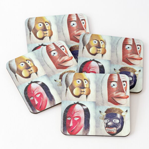 Item preview, Masks (ca. 1938) by Louis Plogsted designed and sold by RyanCaudell.