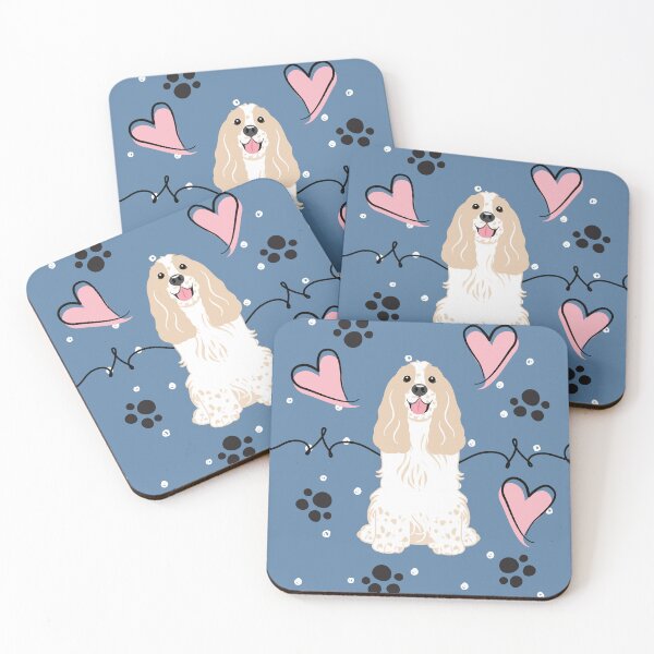 Item preview, Love Lemon and White Cocker Spaniel designed and sold by Lulupainting.