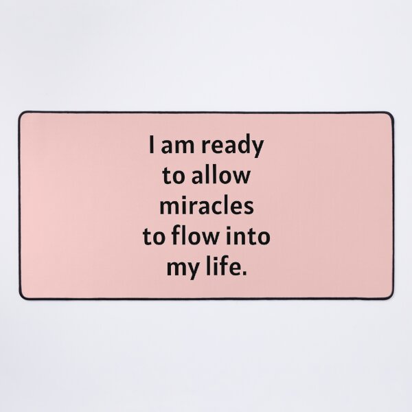 Item preview, I Am Ready For Miracles To Happen designed and sold by Manifest-Life.